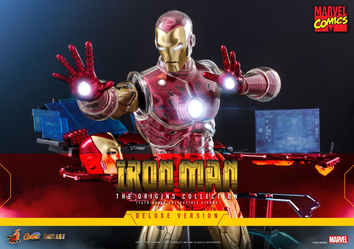 MARVEL COMICS IRON MAN [THE ORIGINS COLLECTION] 1/6 Deluxe