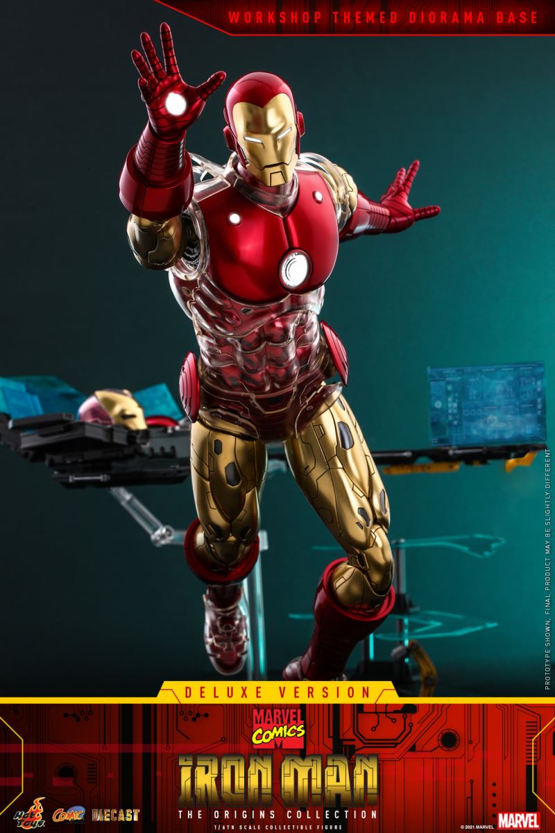 MARVEL COMICS IRON MAN [THE ORIGINS COLLECTION] 1/6 Deluxe