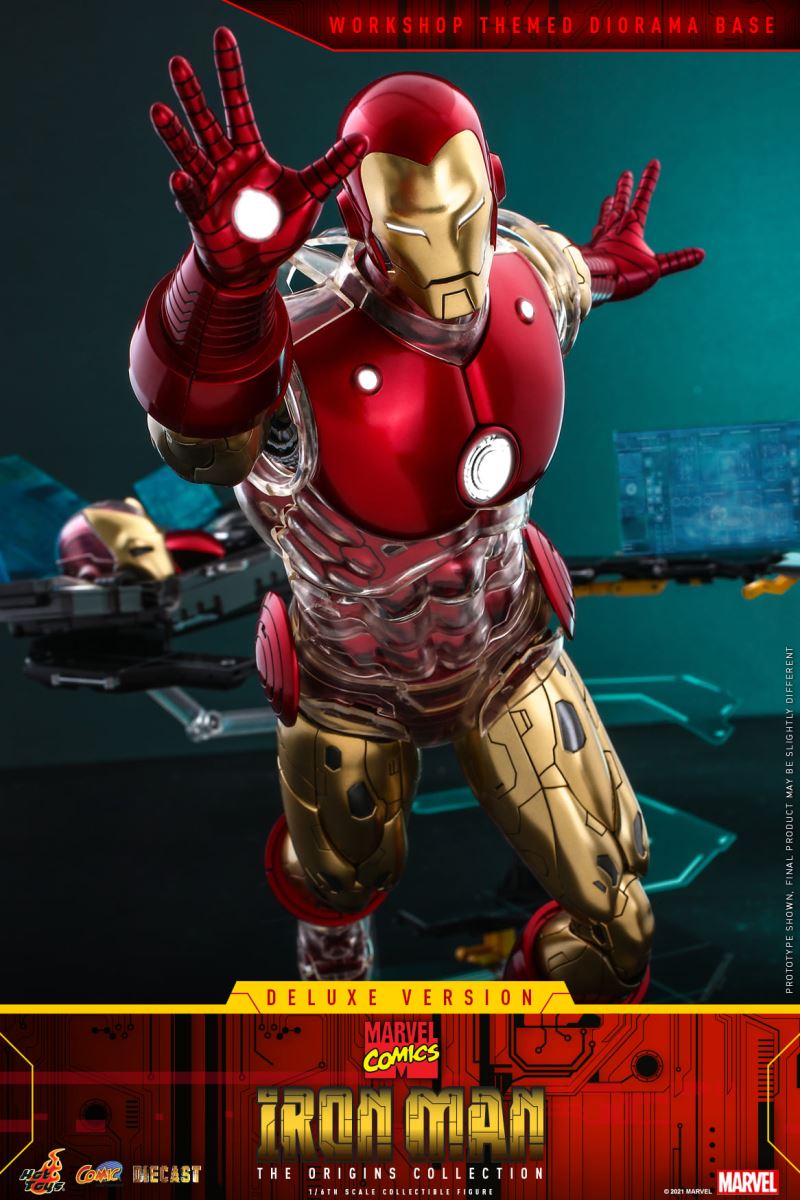 MARVEL COMICS IRON MAN [THE ORIGINS COLLECTION] 1/6 Deluxe