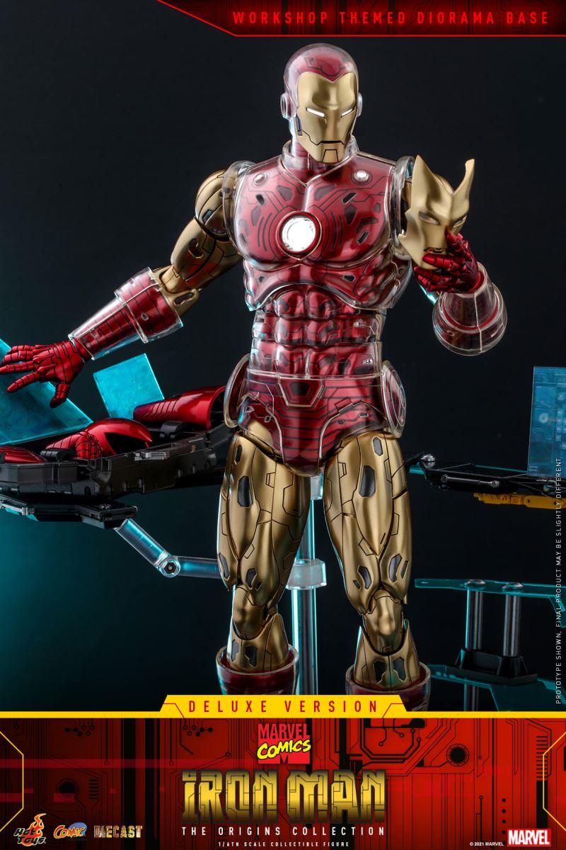 MARVEL COMICS IRON MAN [THE ORIGINS COLLECTION] 1/6 Deluxe