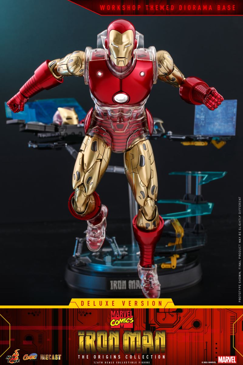 MARVEL COMICS IRON MAN [THE ORIGINS COLLECTION] 1/6 Deluxe
