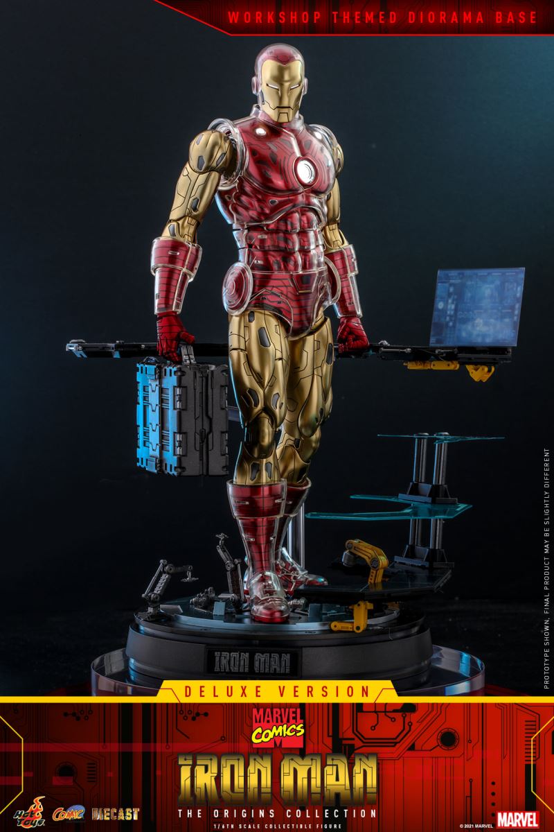 MARVEL COMICS IRON MAN [THE ORIGINS COLLECTION] 1/6 Deluxe