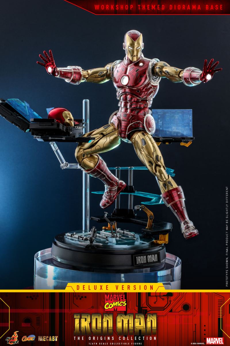 MARVEL COMICS IRON MAN [THE ORIGINS COLLECTION] 1/6 Deluxe