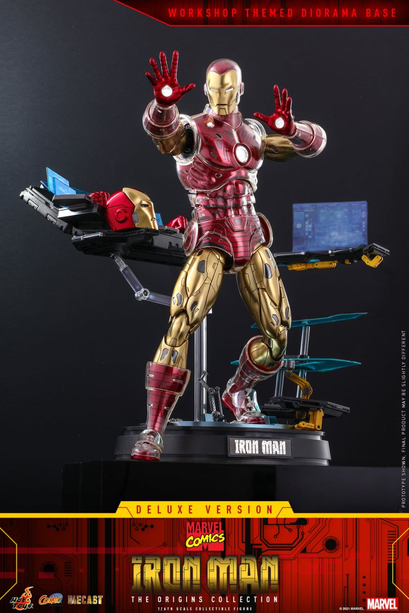 MARVEL COMICS IRON MAN [THE ORIGINS COLLECTION] 1/6 Deluxe