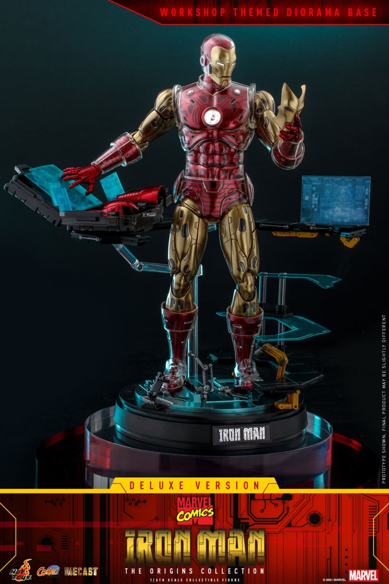 MARVEL COMICS IRON MAN [THE ORIGINS COLLECTION] 1/6 Deluxe