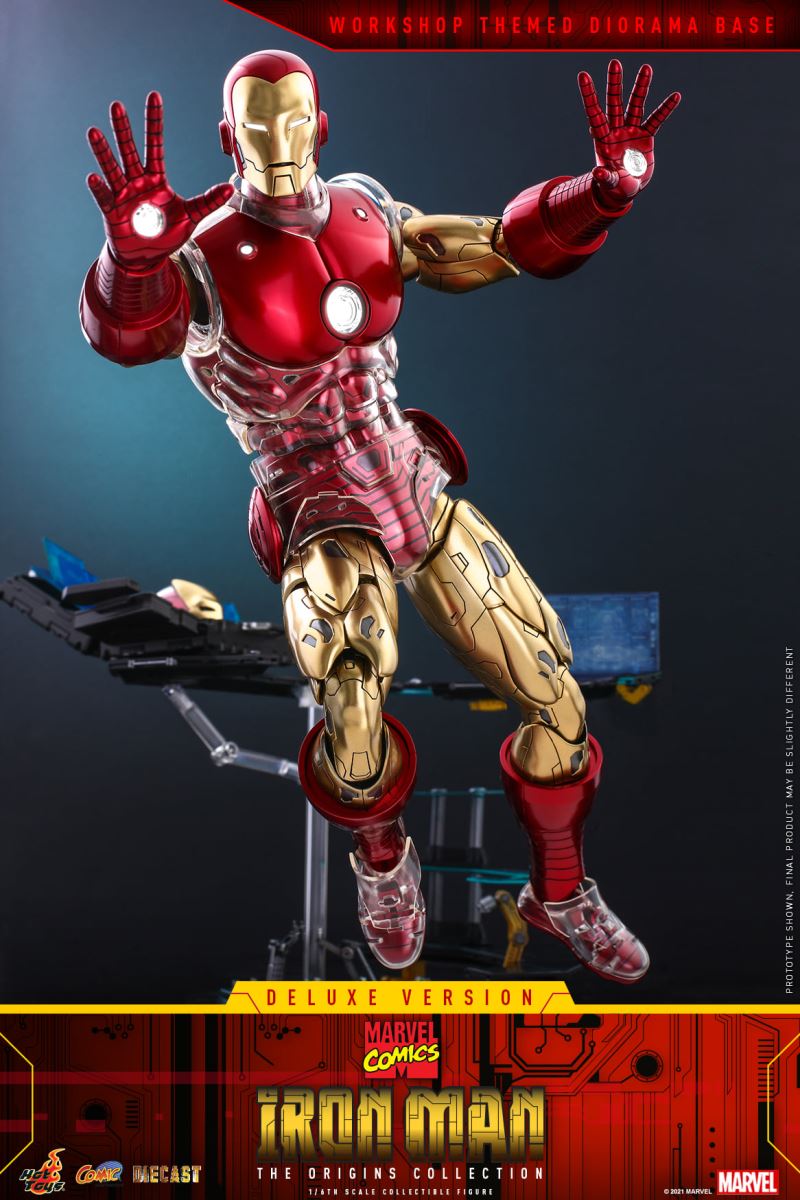 MARVEL COMICS IRON MAN [THE ORIGINS COLLECTION] 1/6 Deluxe