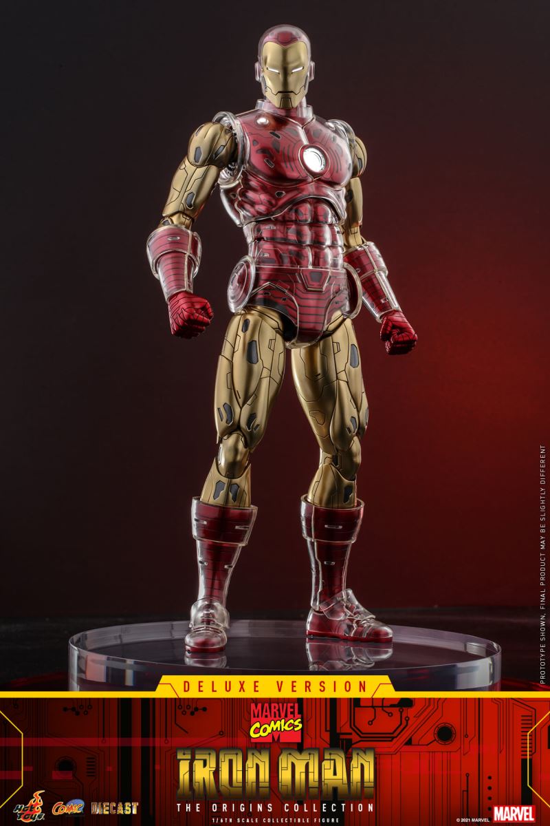 MARVEL COMICS IRON MAN [THE ORIGINS COLLECTION] 1/6 Deluxe