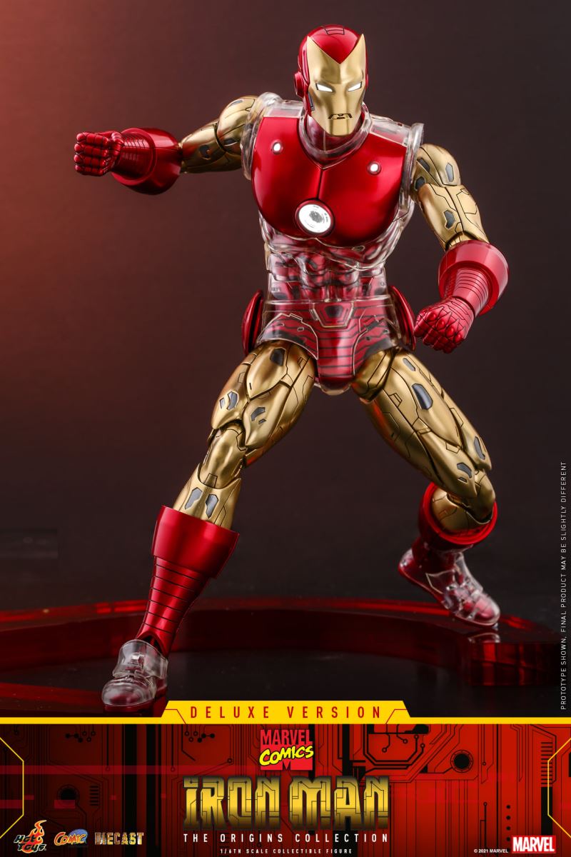 MARVEL COMICS IRON MAN [THE ORIGINS COLLECTION] 1/6 Deluxe