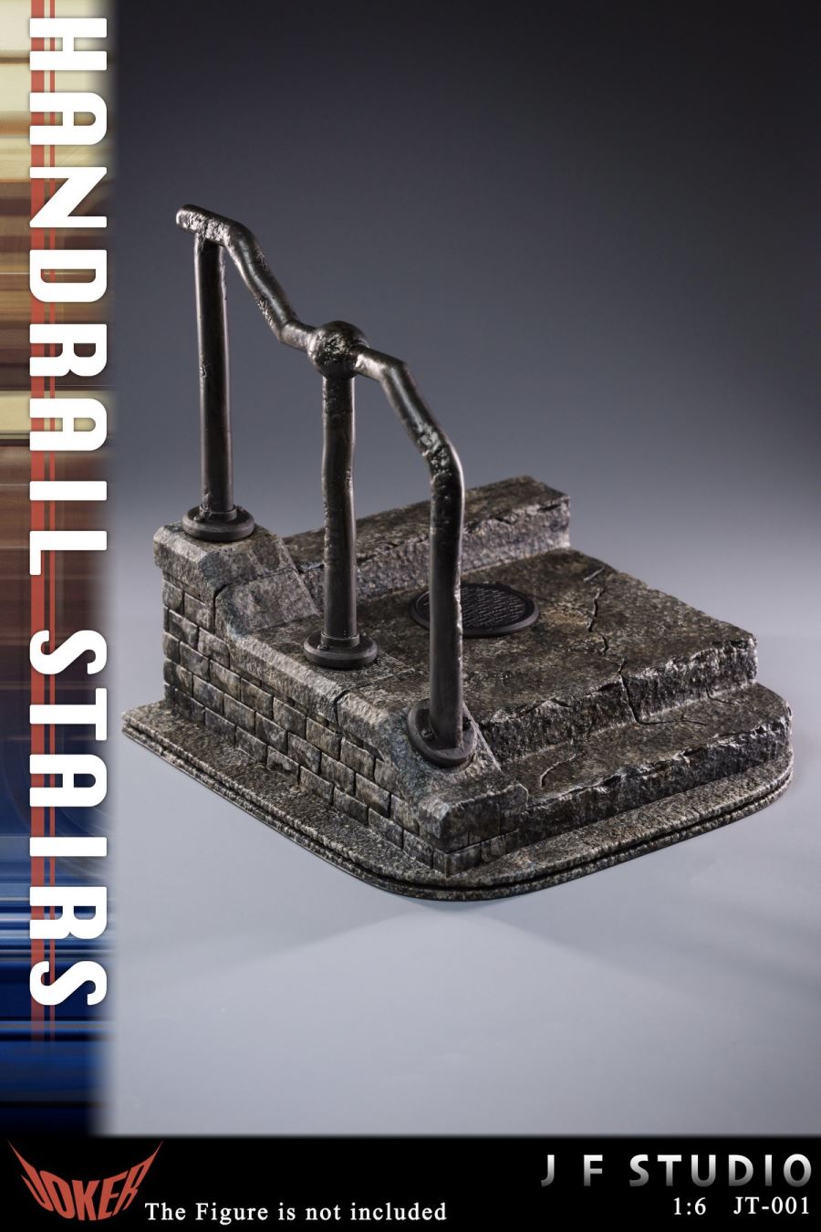 Stair Steps Jacques Clown Soldier Scene Platform 1/6