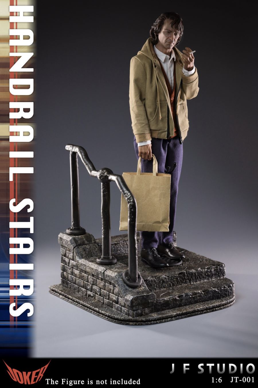 Stair Steps Jacques Clown Soldier Scene Platform 1/6