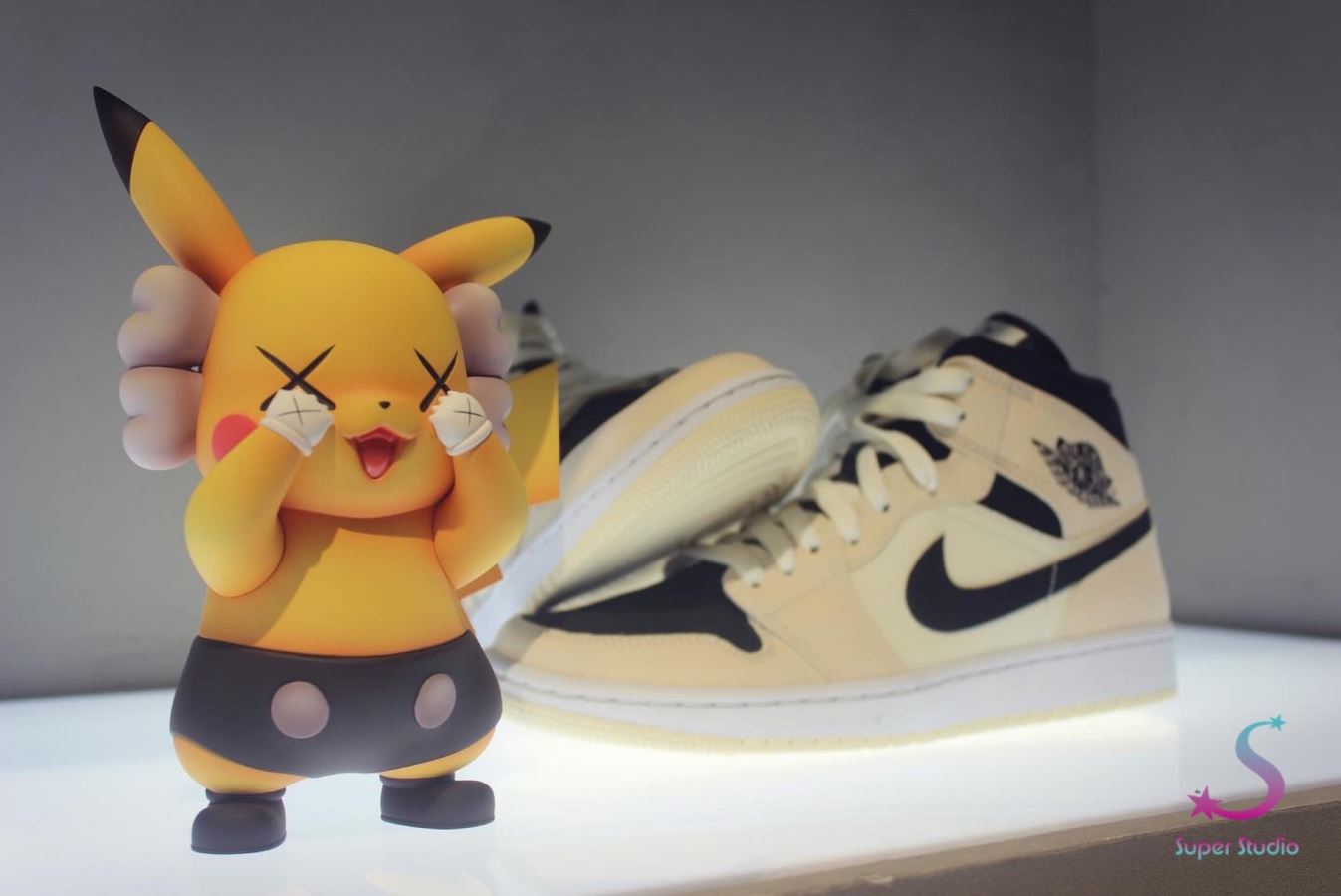 KAWS x Pikachu
