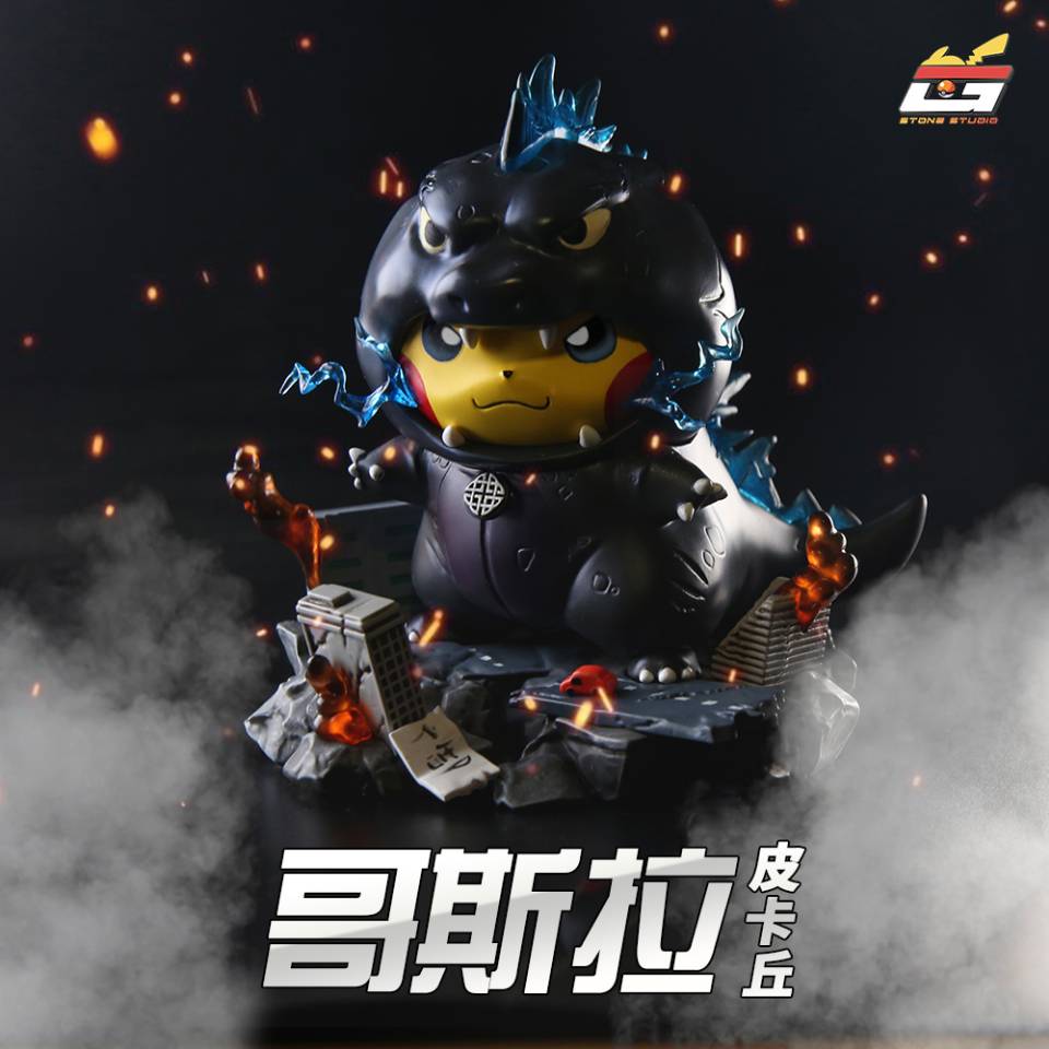 Godzilla x Pikachu