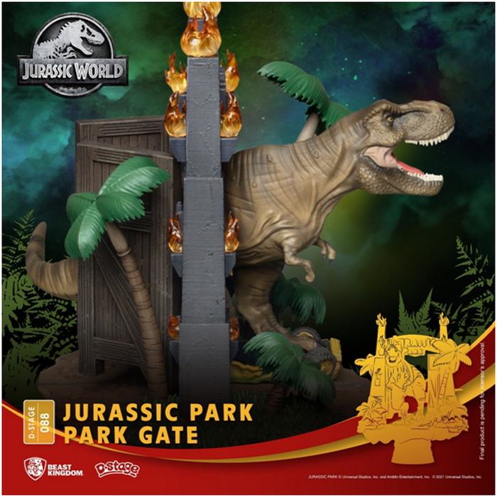 D-Stage088 6-inch Dream-Selection-Jurassic Park Classic Scene