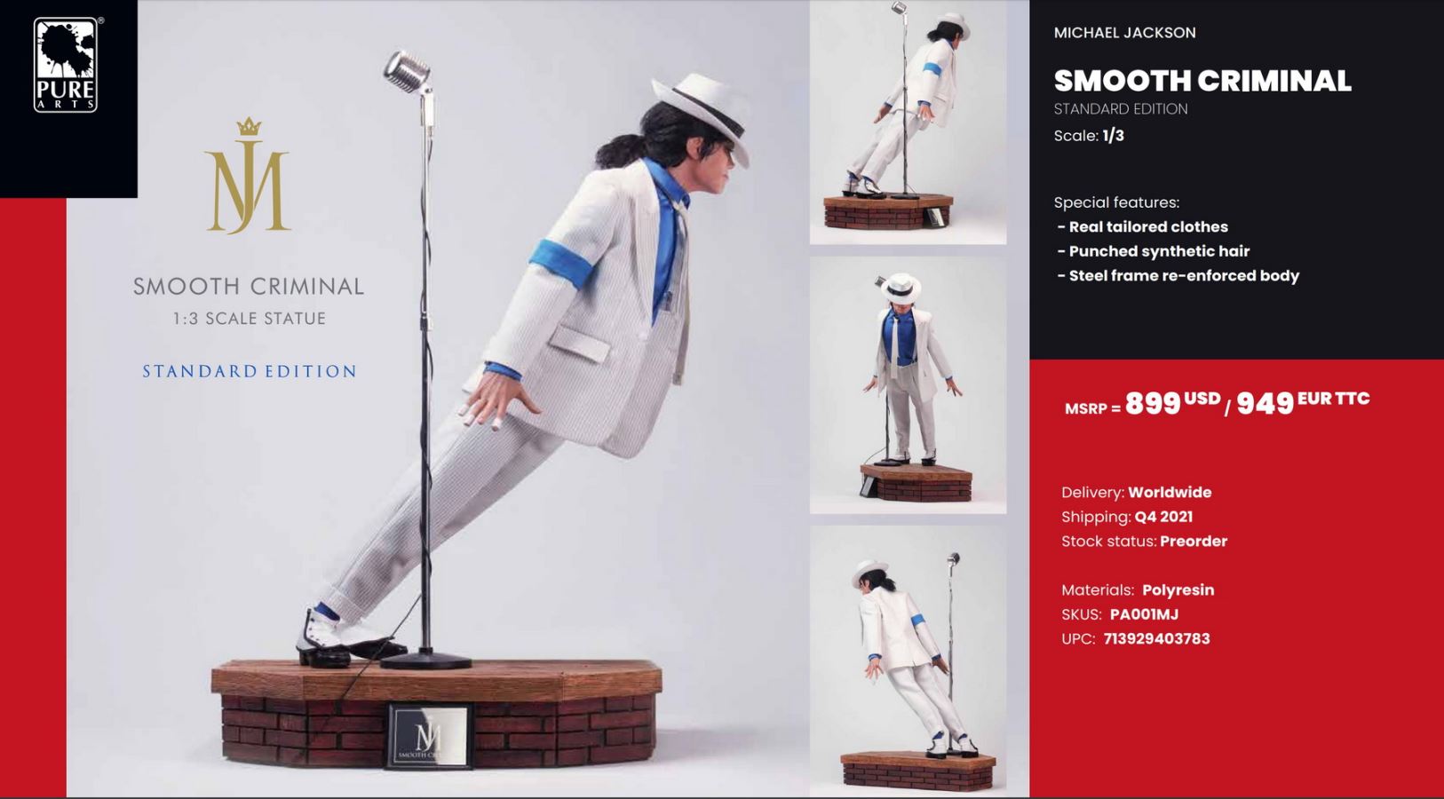 MICHAEL JACKSON SMOOTH CRIMINAL 1/3 (DX)