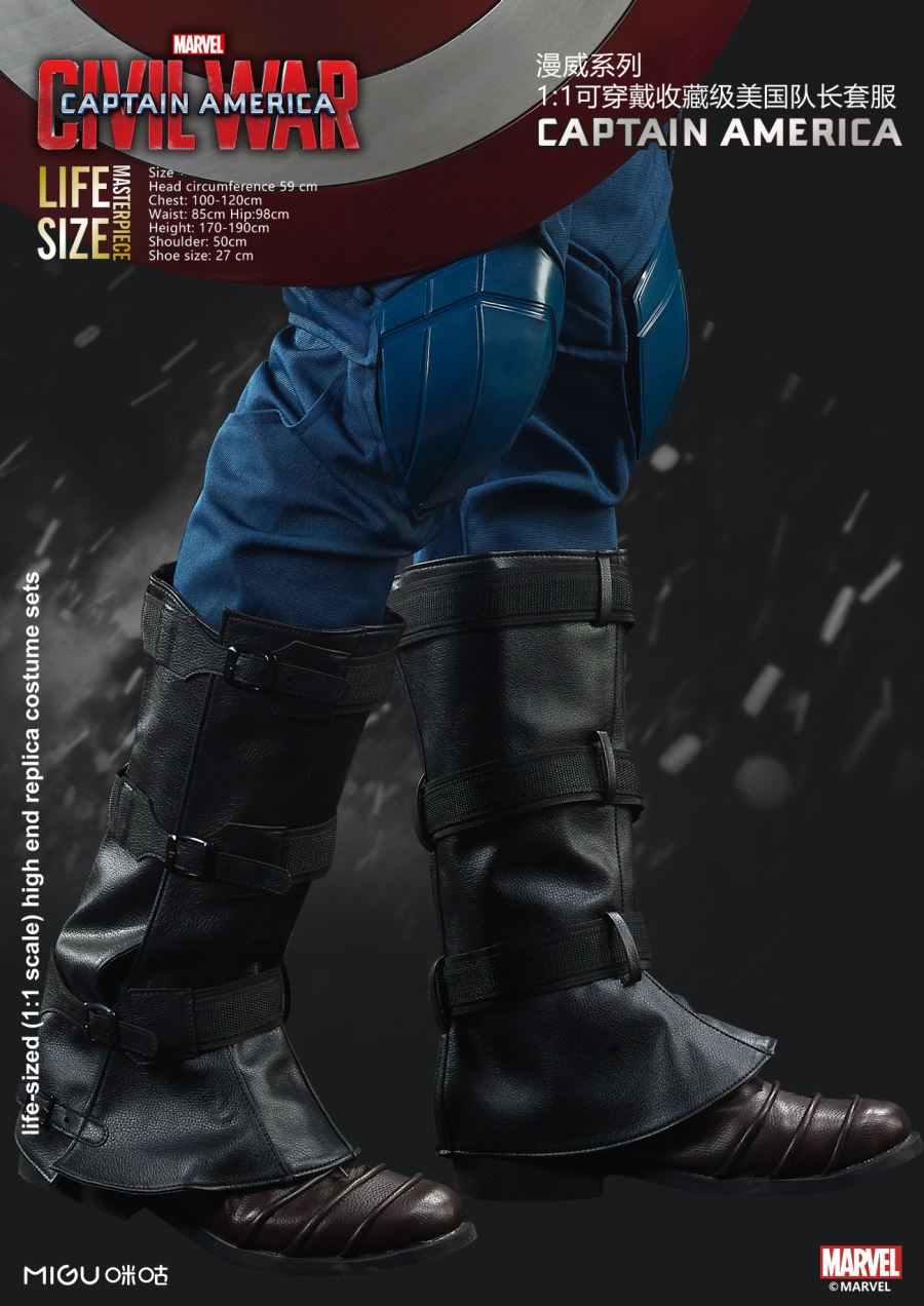 1:1 Captain America Costume-Captain America: Civil War