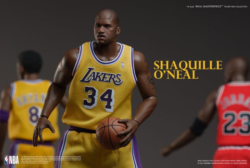 NBA Real Masterpiece Shaquille O'Neal (Lakers Home)