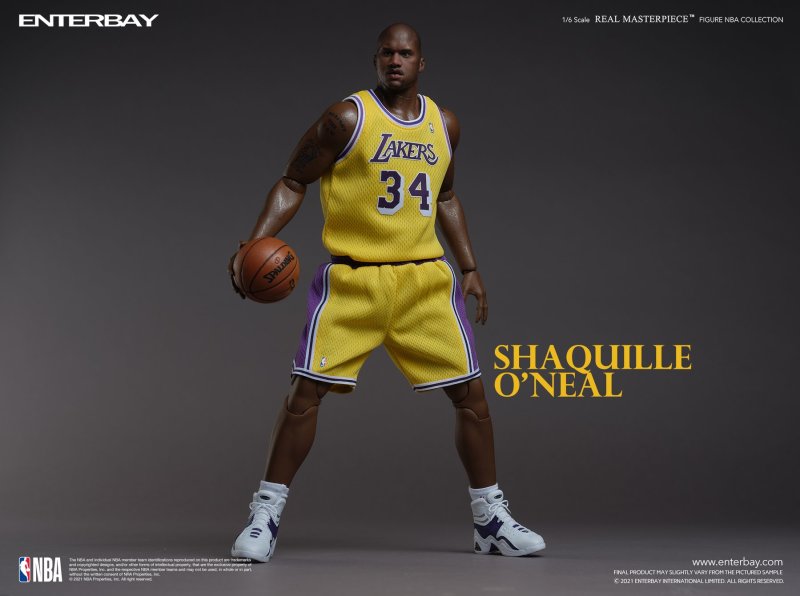 NBA Real Masterpiece Shaquille O'Neal (Lakers Home)