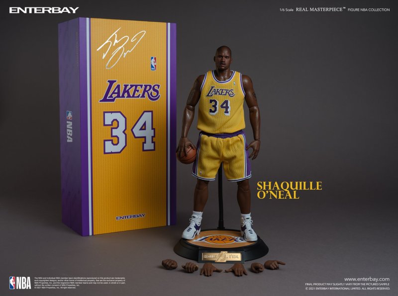 NBA Real Masterpiece Shaquille O'Neal (Lakers Home)