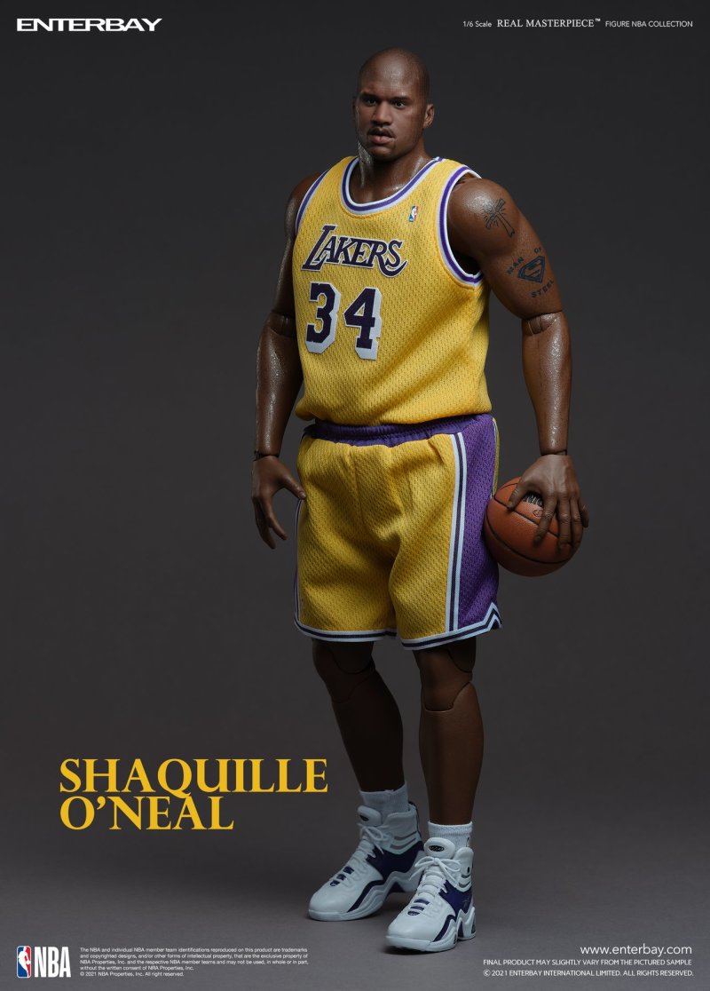 NBA Real Masterpiece Shaquille O'Neal (Lakers Home)