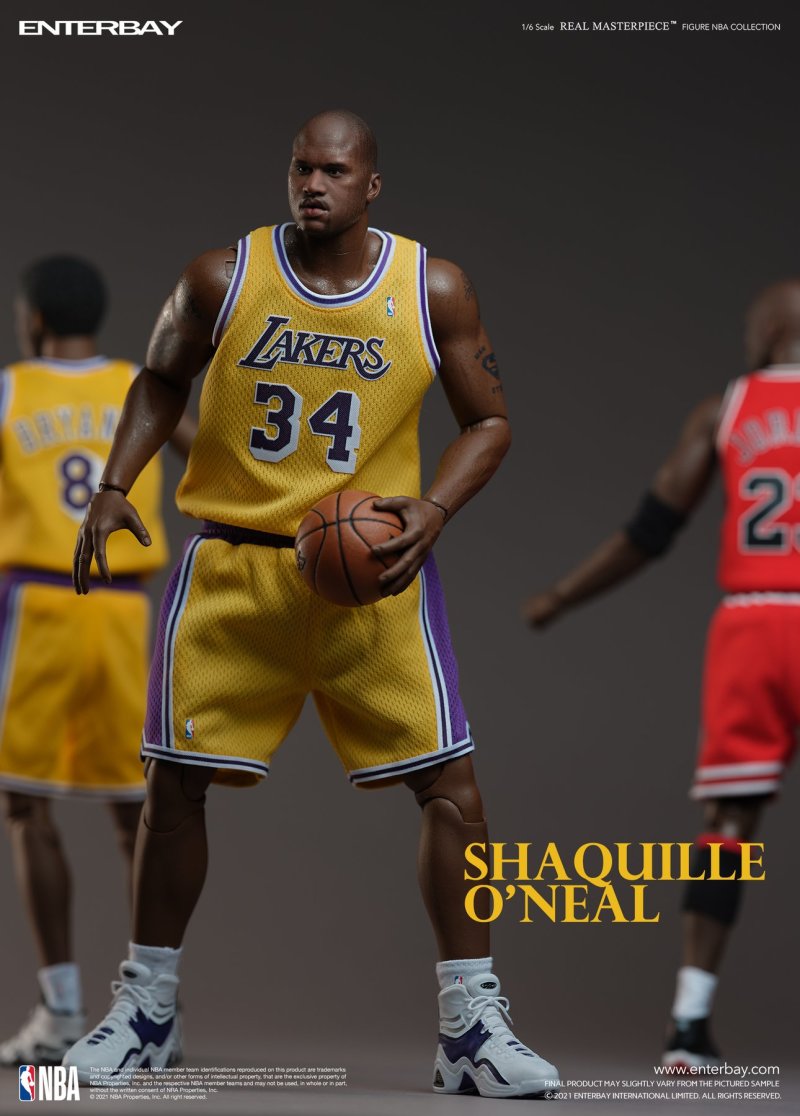 NBA Real Masterpiece Shaquille O'Neal (Lakers Home)