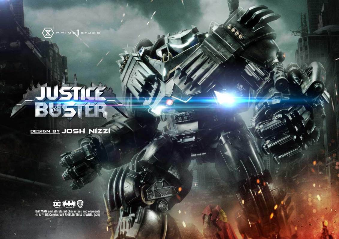 Justice League (Comics) Justice Buster Design By Josh Nizzi