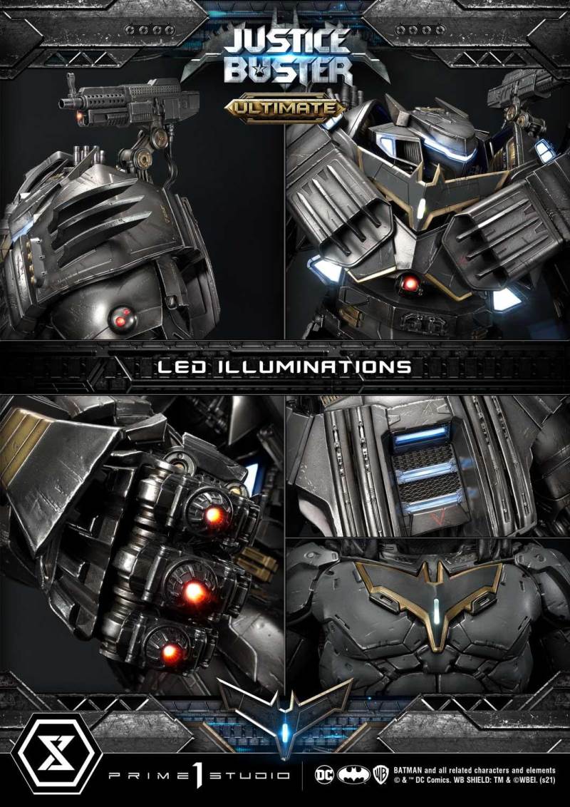 Justice League (Comics) Justice Buster Design By Josh Nizzi Ultimate Version