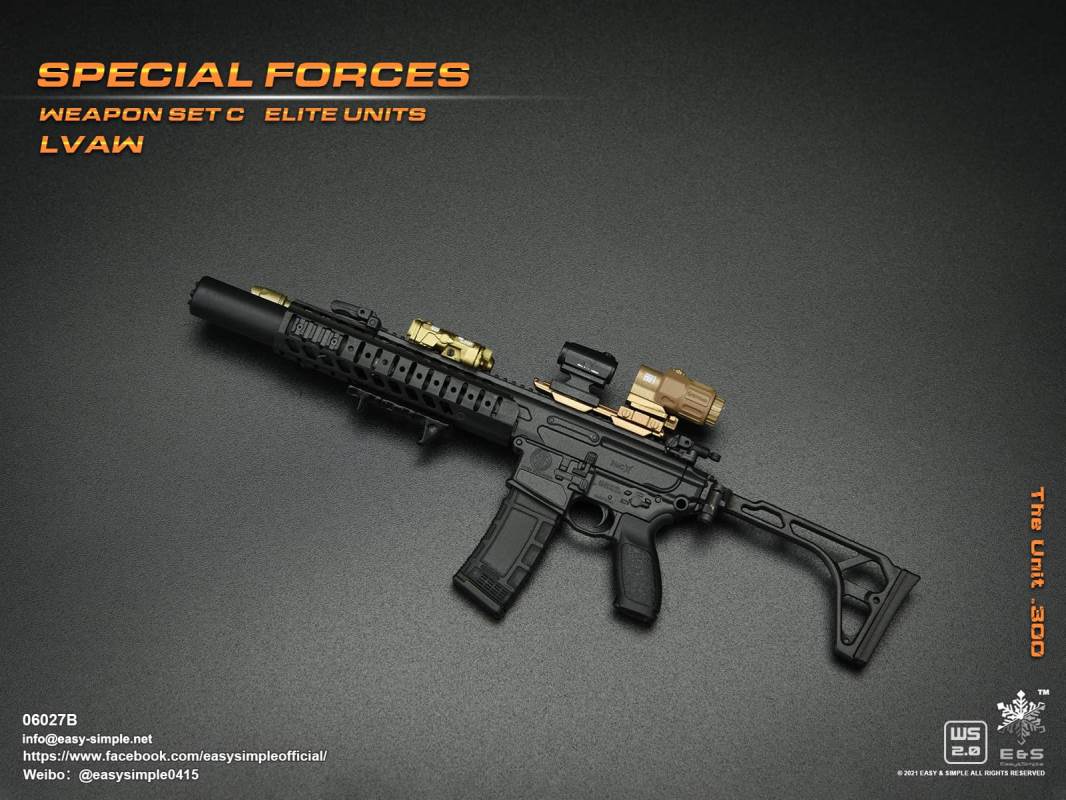 Weapon Set C Elite Units 1/6