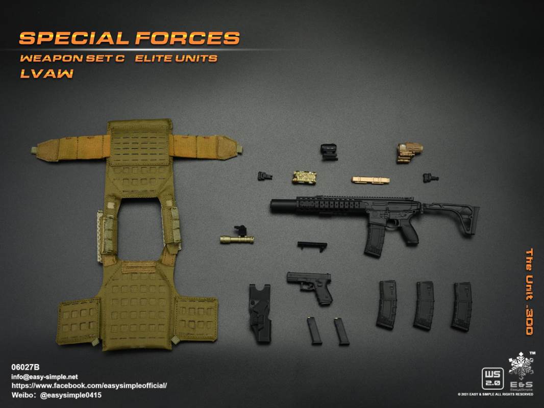 Weapon Set C Elite Units 1/6