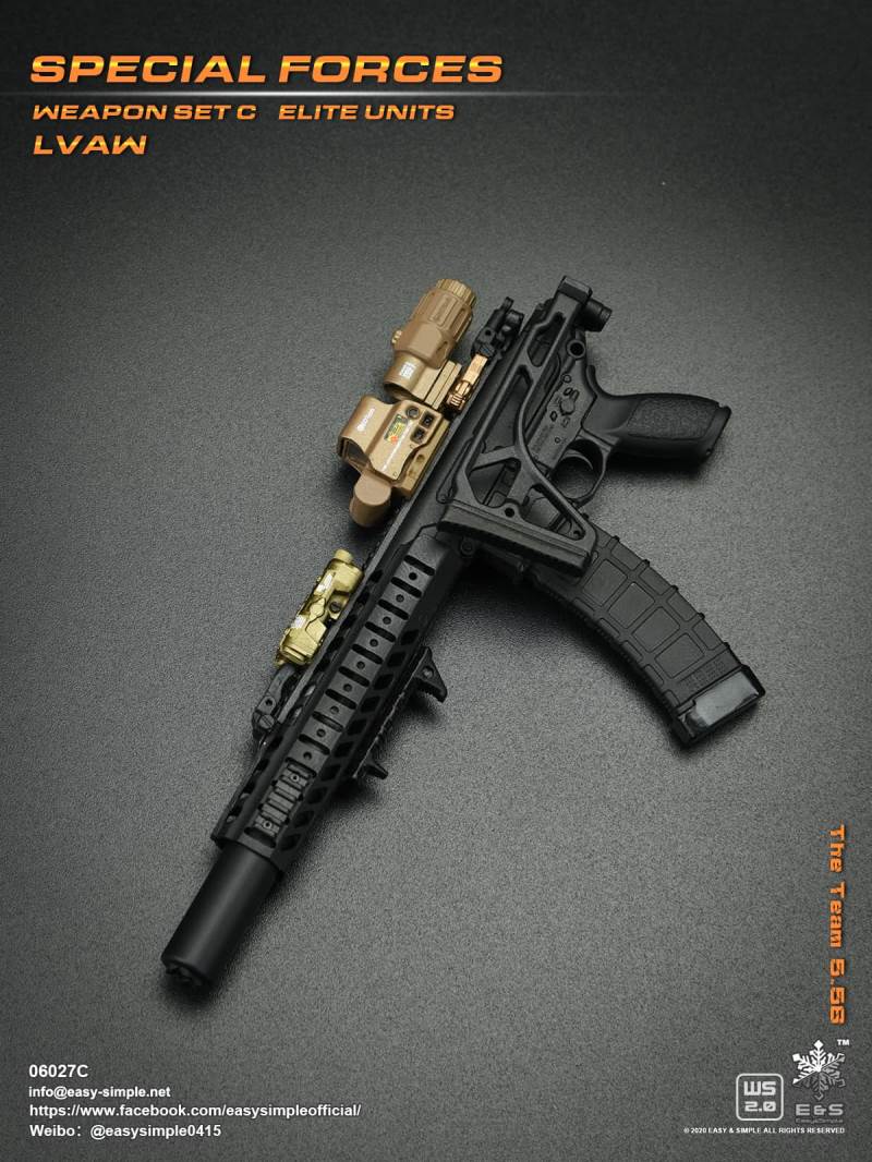 Weapon Set C Elite Units 1/6