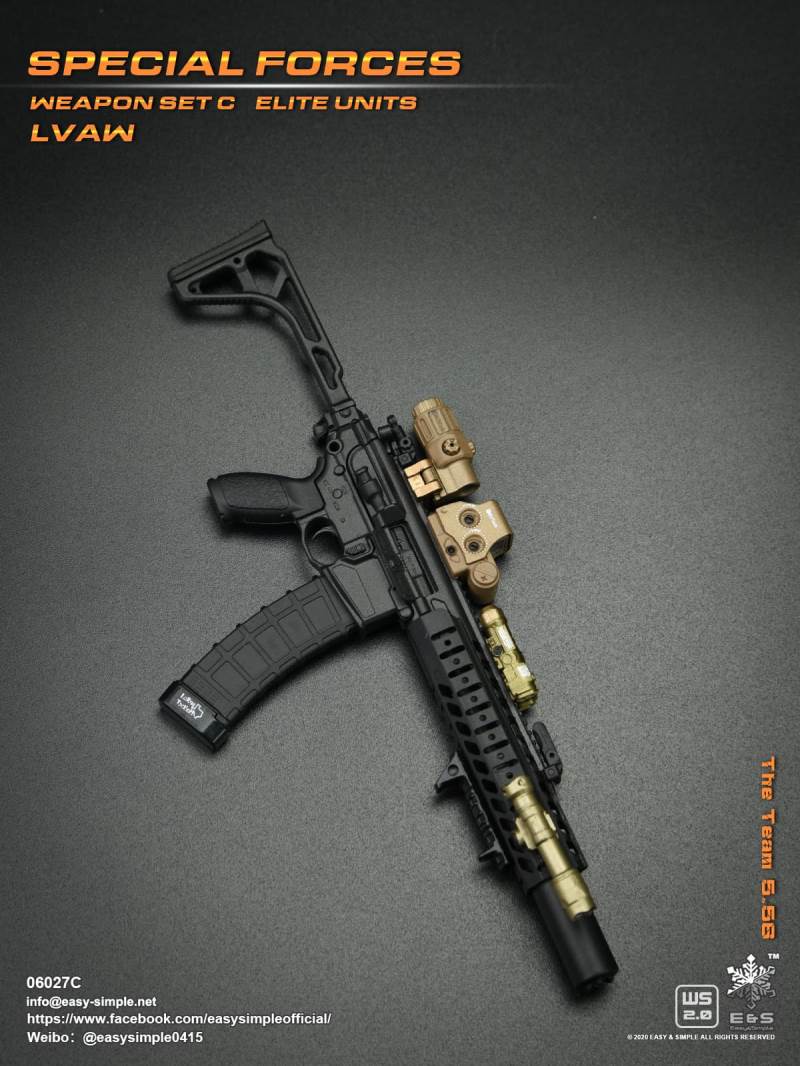 Weapon Set C Elite Units 1/6