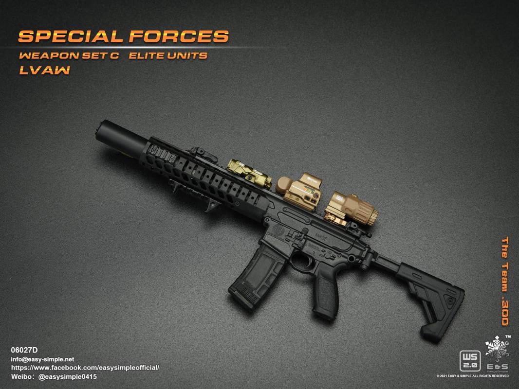 Weapon Set C Elite Units 1/6