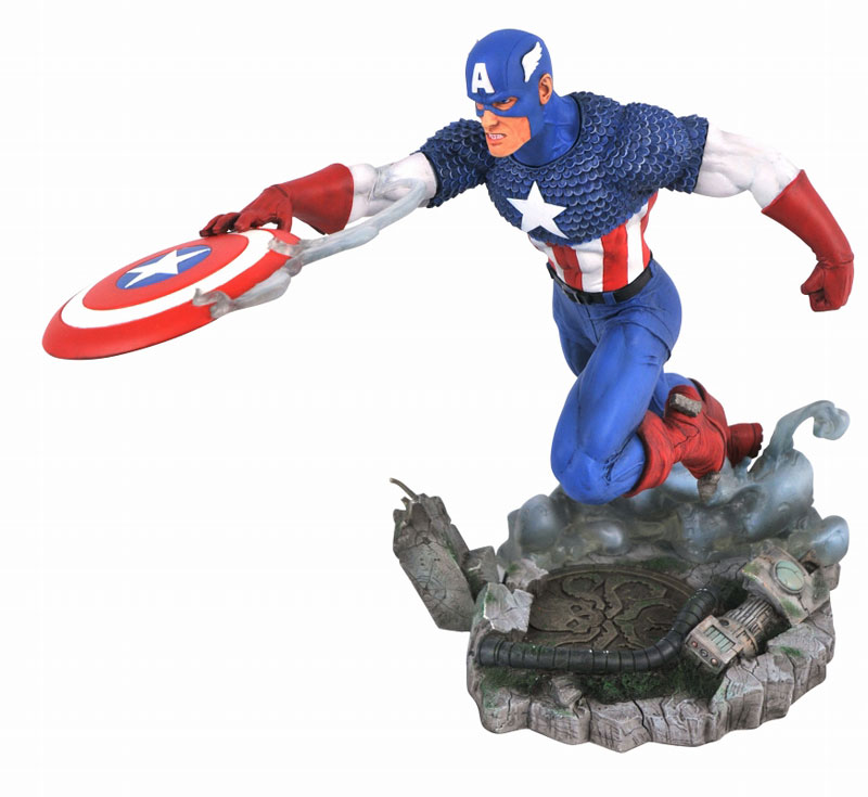 Marvel Gallery VS Series / Marvel Comics: Captain America PVC Statue