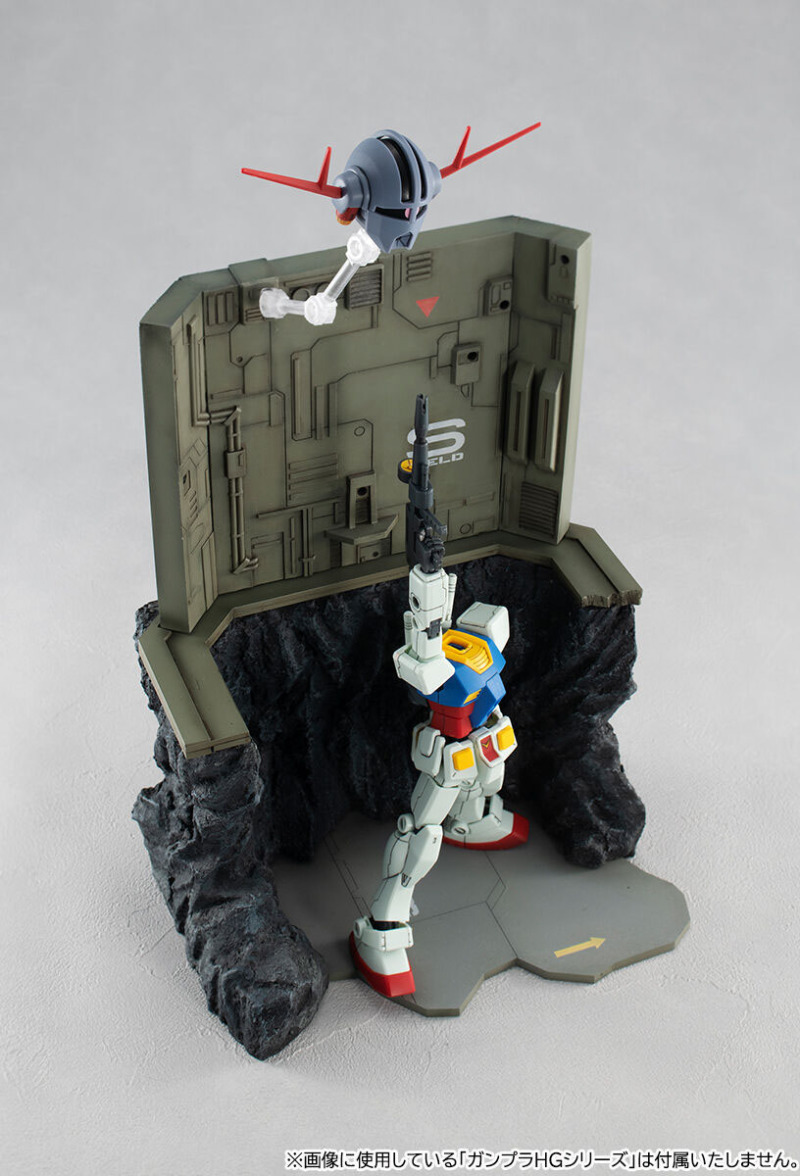 Realistic Model Series (RMS) Mobile Suit Gundam G Structure scenario model HG 1/144