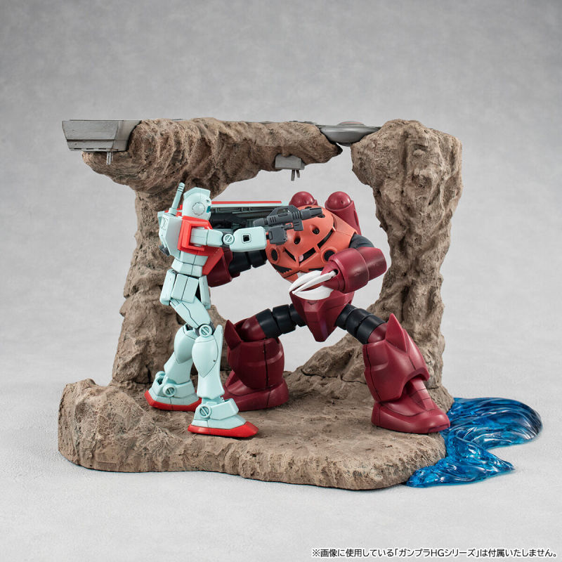 Realistic Model Series (RMS) Mobile Suit Gundam G Structure scenario model HG 1/144