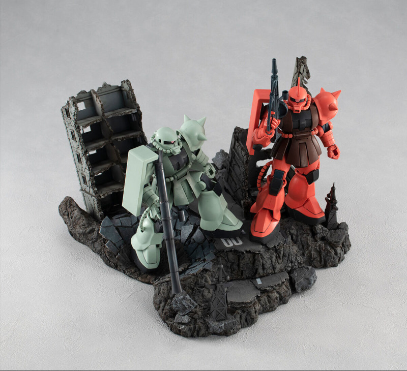 Realistic Model Series (RMS) Mobile Suit Gundam G Structure scenario model HG 1/144