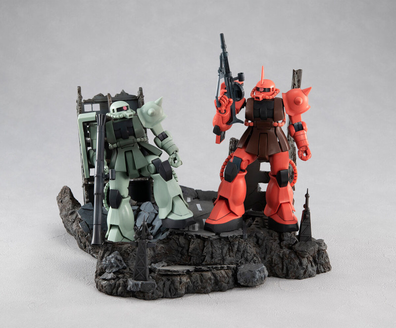 Realistic Model Series (RMS) Mobile Suit Gundam G Structure scenario model HG 1/144