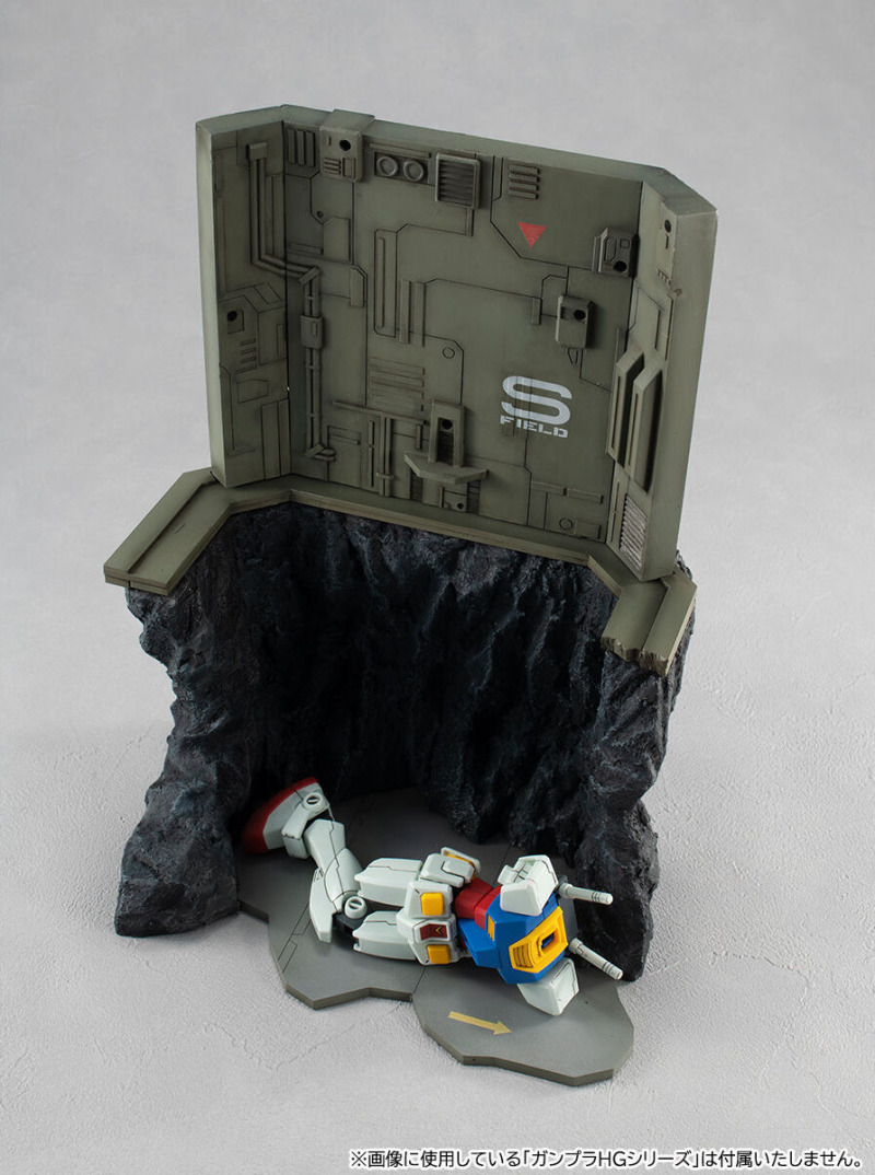 Realistic Model Series (RMS) Mobile Suit Gundam G Structure scenario model HG 1/144