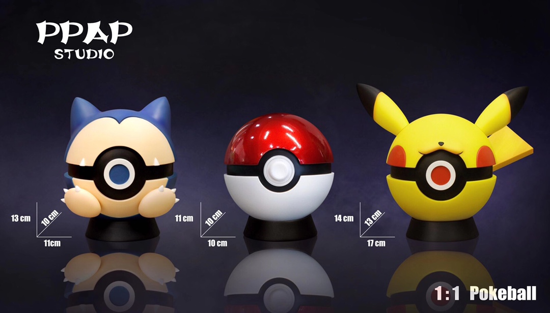 PokeBall / Snorlax PokeBall / Pikachu PokeBall – Pokemon