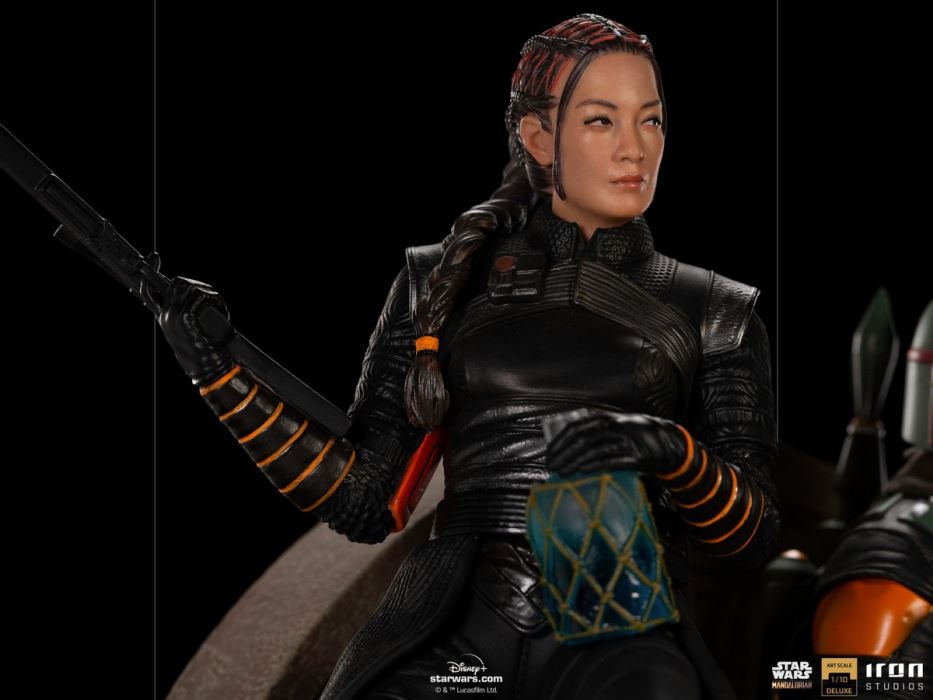 Boba Fett on Throne Deluxe Art Scale 1/10 - The Mandalorian