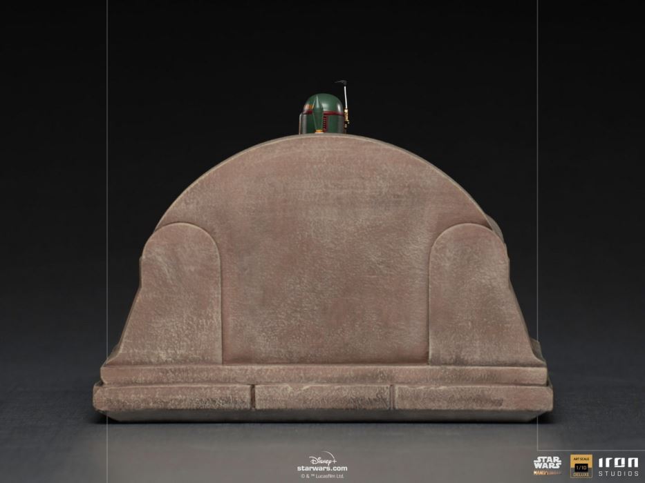 Boba Fett on Throne Deluxe Art Scale 1/10 - The Mandalorian