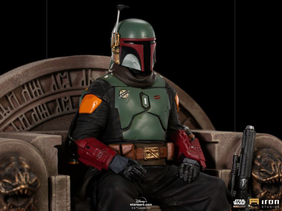 Boba Fett on Throne Deluxe Art Scale 1/10 - The Mandalorian