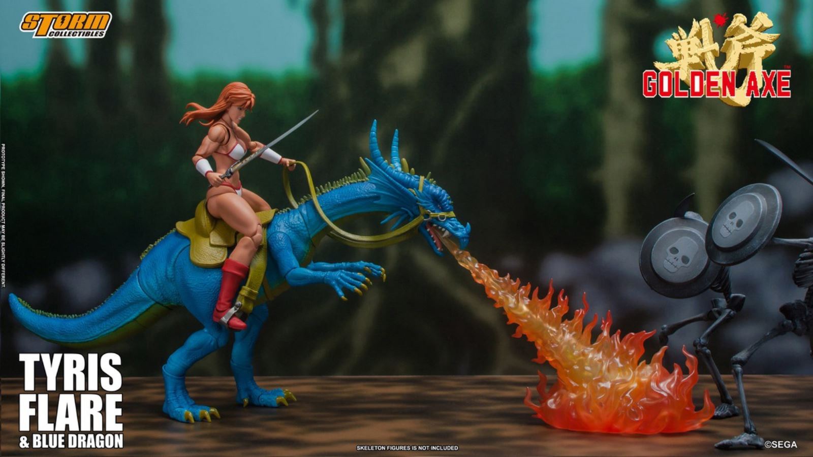 Golden Axe - Tyris Flare & Blue Dragon