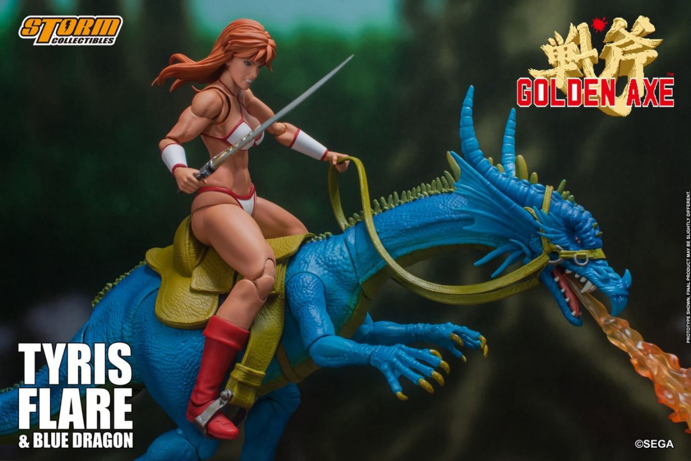 Golden Axe - Tyris Flare & Blue Dragon