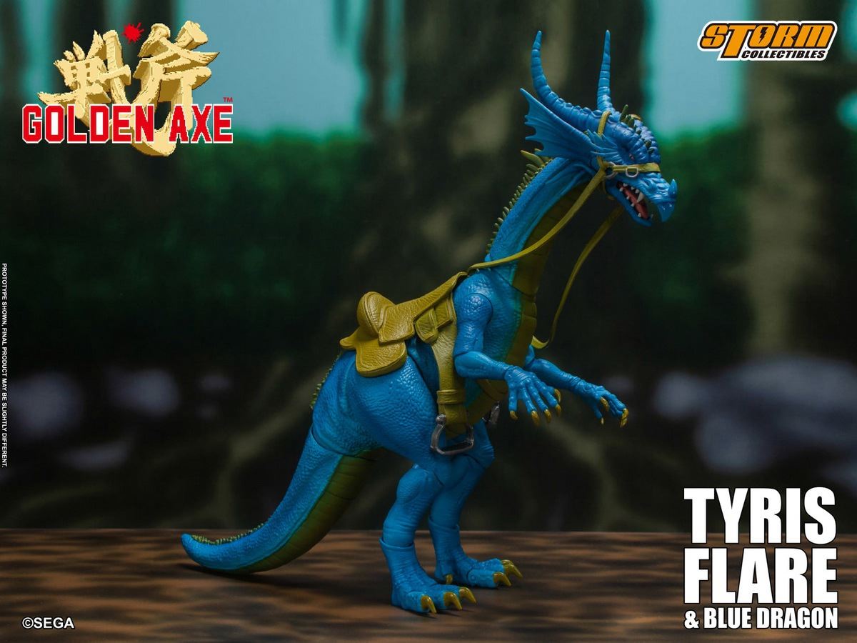 Golden Axe - Tyris Flare & Blue Dragon