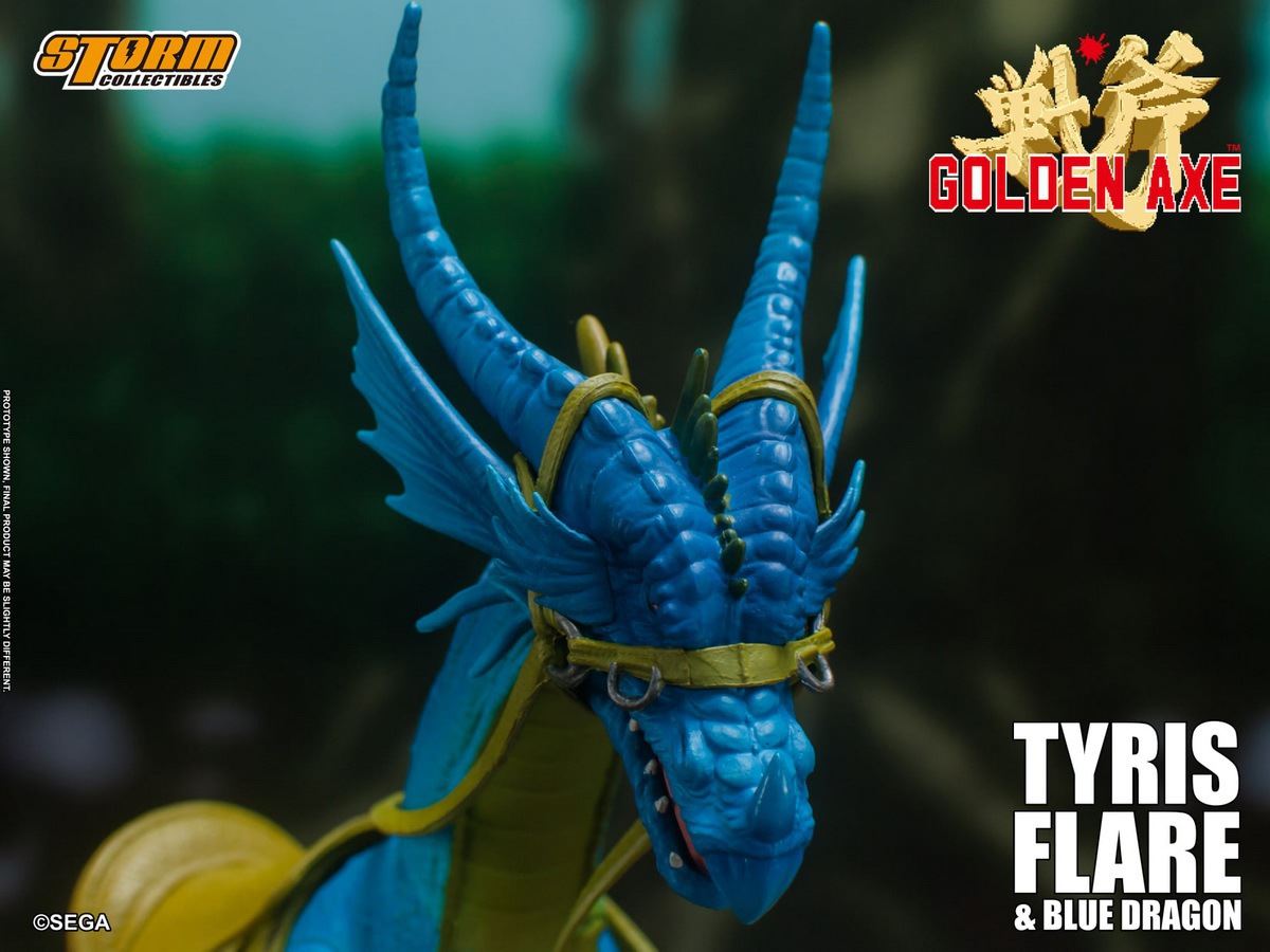 Golden Axe - Tyris Flare & Blue Dragon