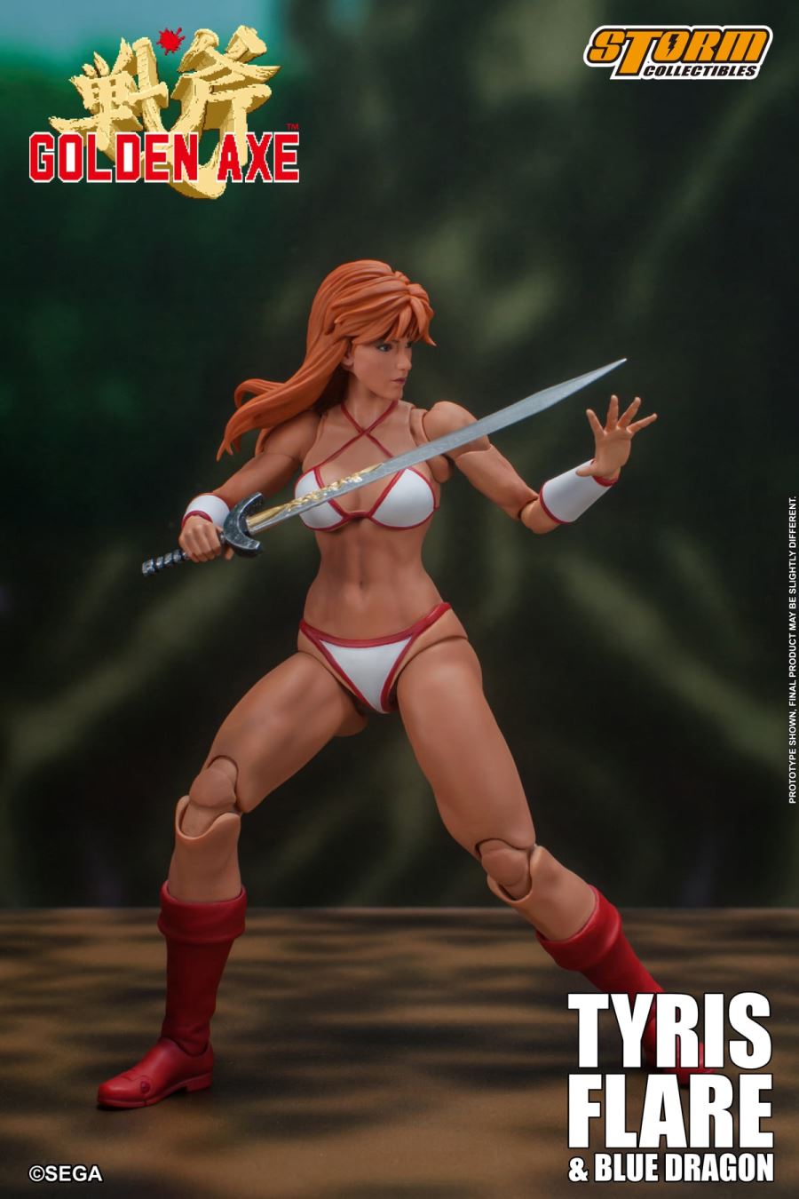 Golden Axe - Tyris Flare & Blue Dragon