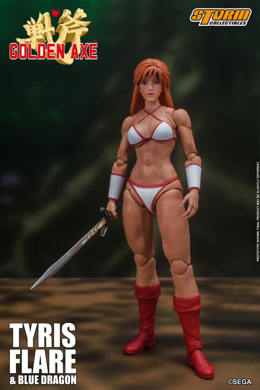 Golden Axe - Tyris Flare & Blue Dragon