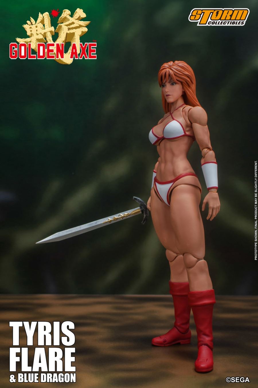 Golden Axe - Tyris Flare & Blue Dragon