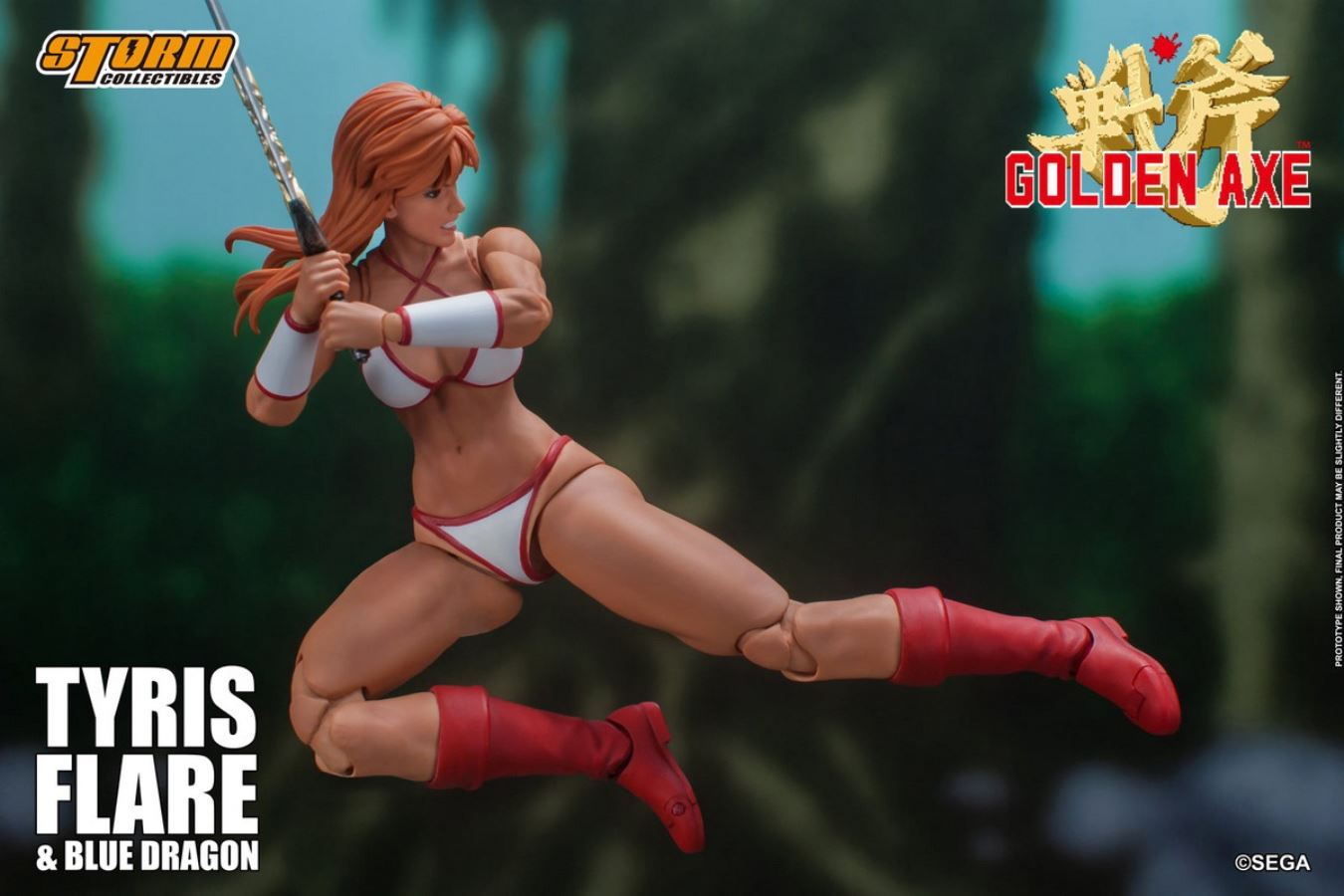 Golden Axe - Tyris Flare & Blue Dragon