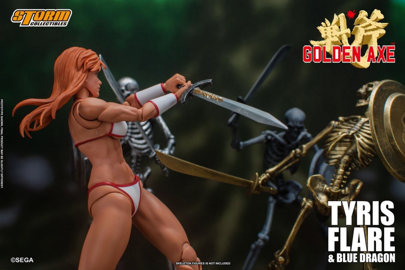 Golden Axe - Tyris Flare & Blue Dragon